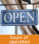 Hours of Operation