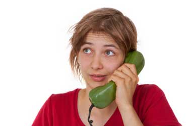 image of woman making a phone call